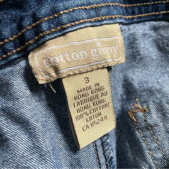 🔵 Vintage Cotton Ginny Jean Skirt (Size 3) - Picture 7 of 9